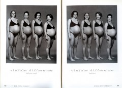 Visibile difference before and before