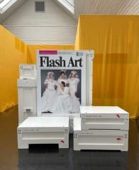 Bob Smith arrangement / Flash Art Cover project 1993/2023.